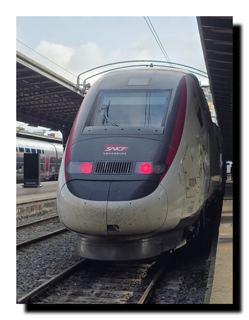 Tête d'un TGV