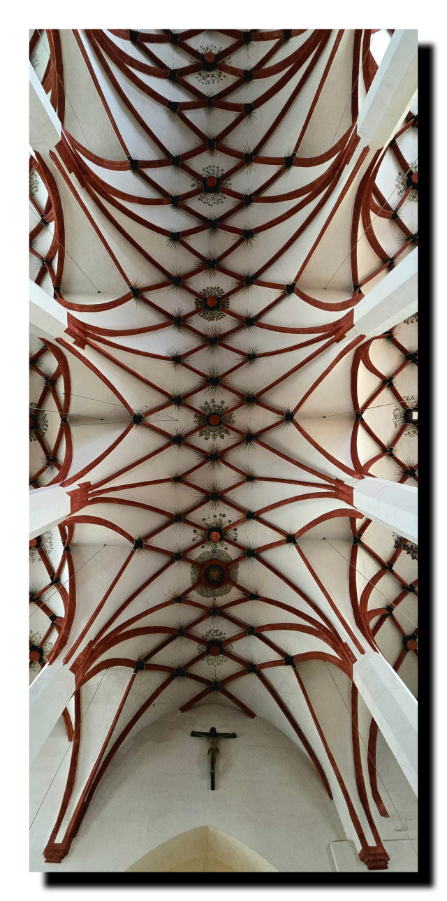 Plafond de l'église Saint Thomas Liepzig