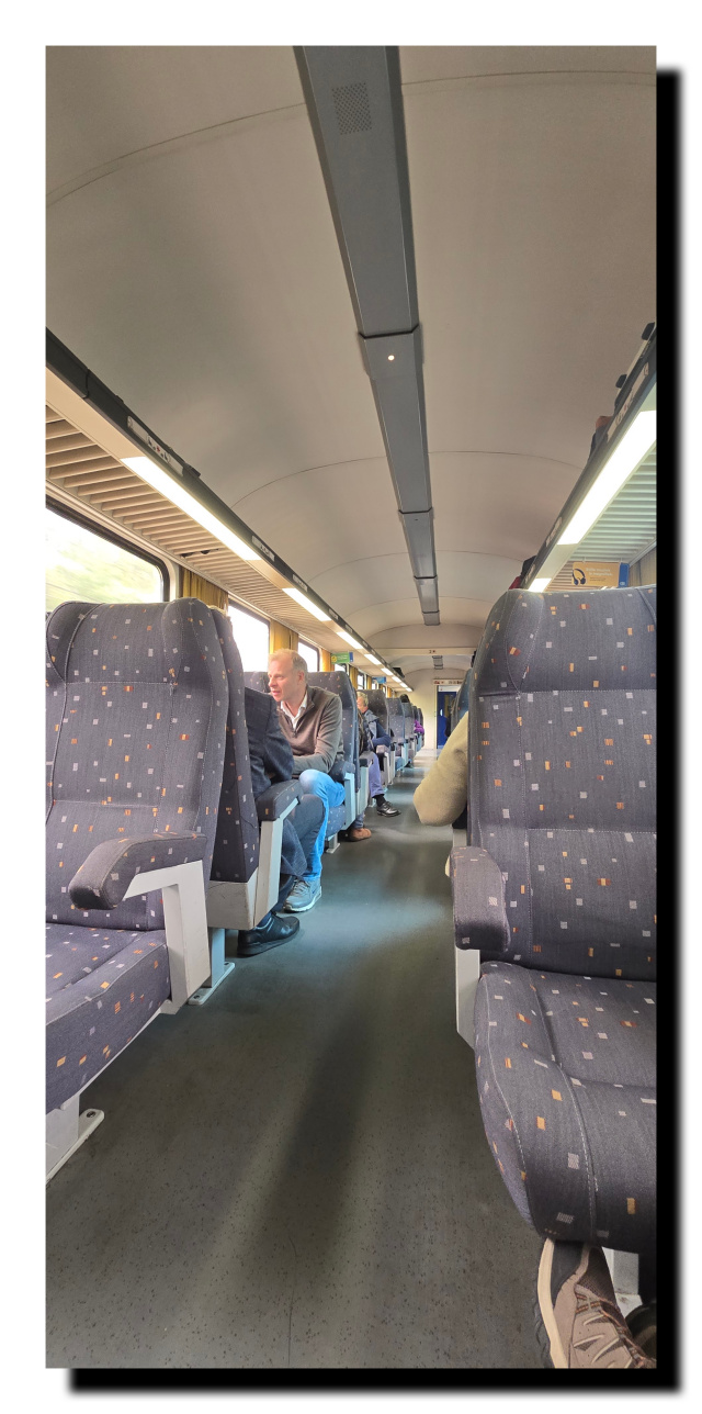Intérieur d'un train