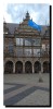 Façade gothique de l'hotel se ville