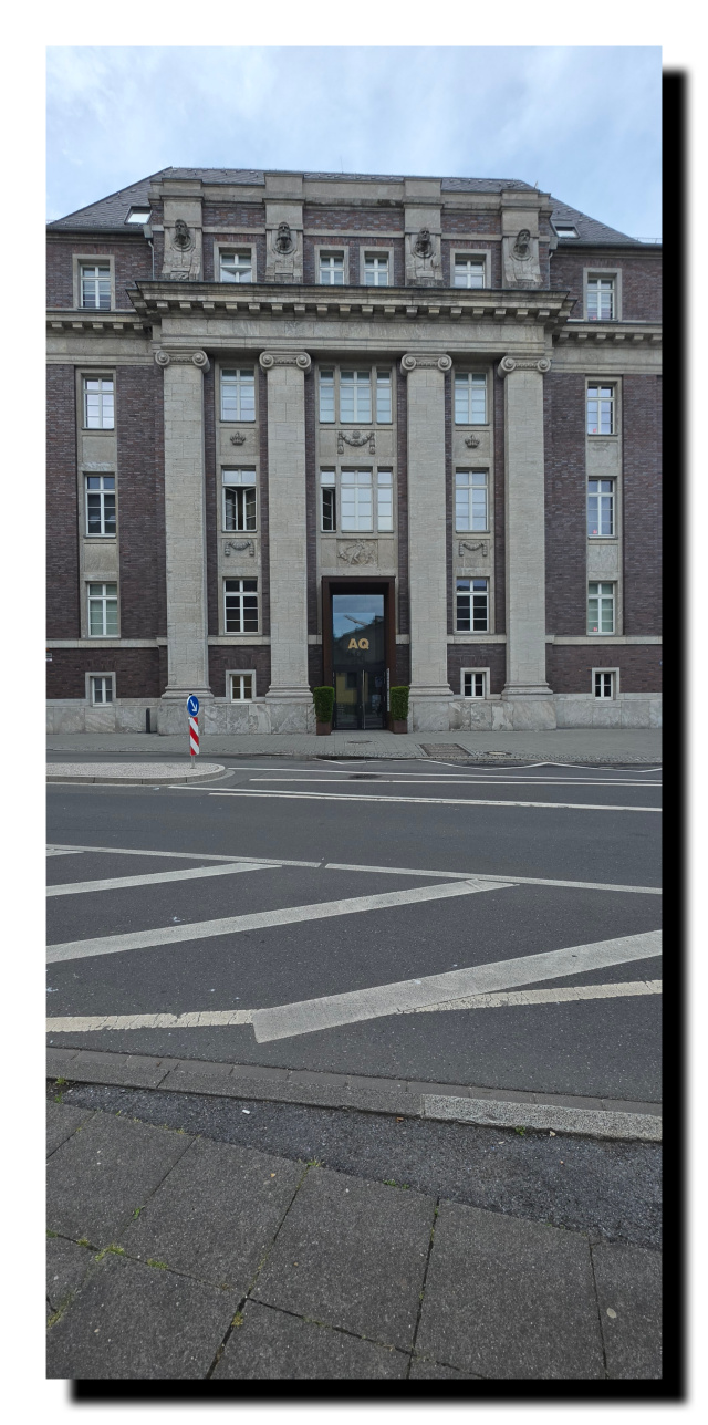 Facade d'un immeuble de Dusseldorf