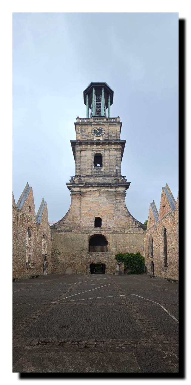 L'église Saint-Gilles en ruine